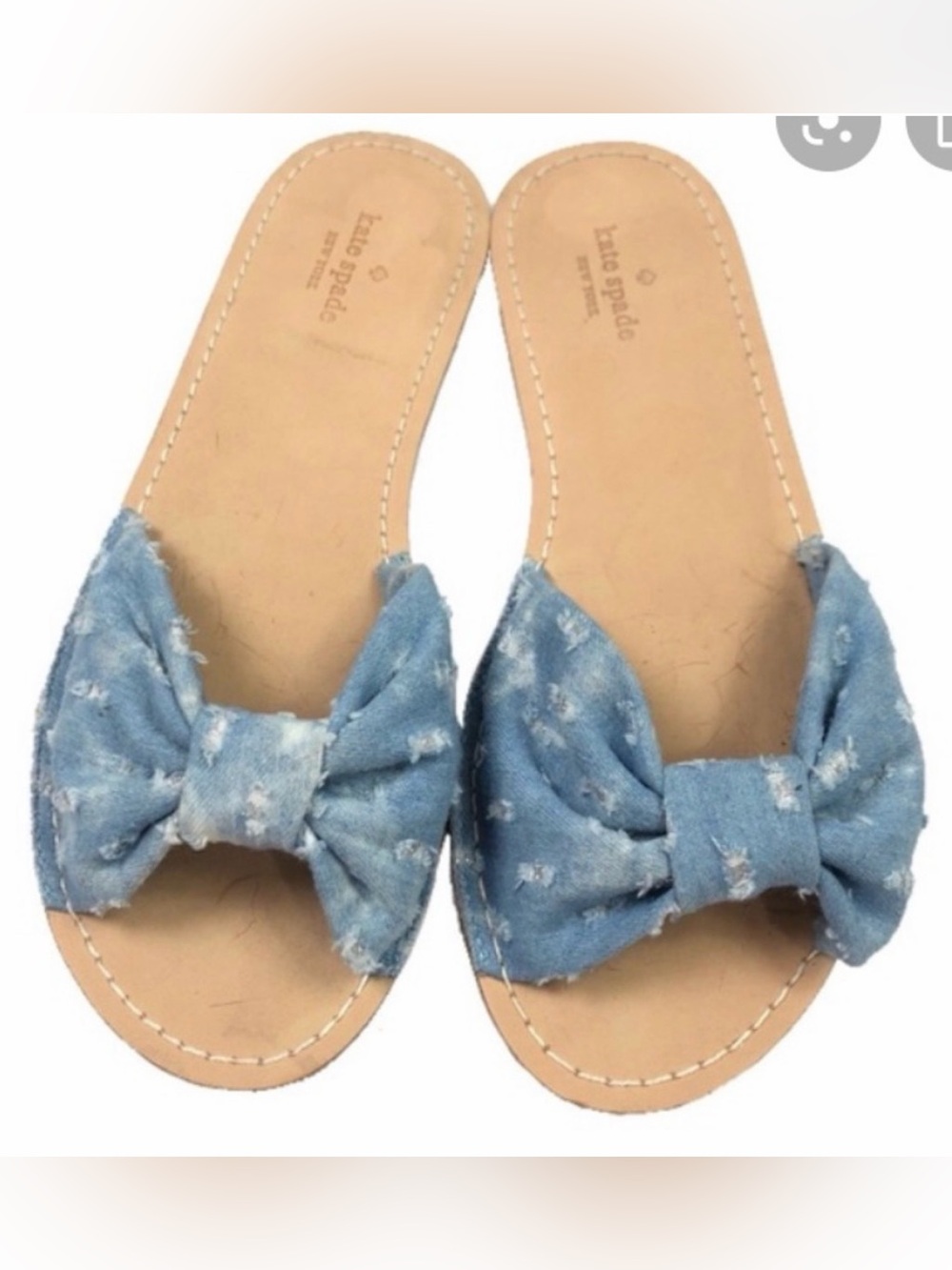 Kate spade New York Indi denim slide